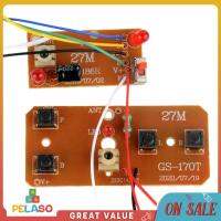 Pelaso บอร์ดเครื่องรับส่งสัญญาณ2ชิ้น DC 3-4.5V สำหรับการดัดแปลงรถ RC Hobby