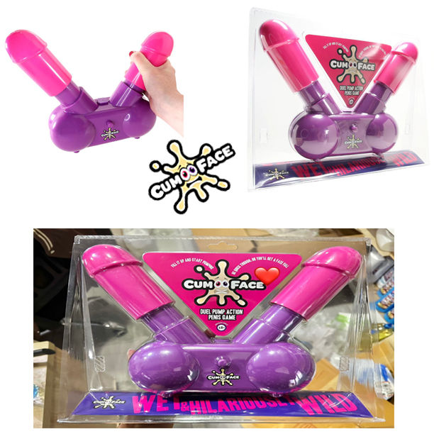 ของเล่นวงเหล้าามาแล้วจ้าcum-face-duel-pump-action-penis-game-ราคา-2-990-บาท