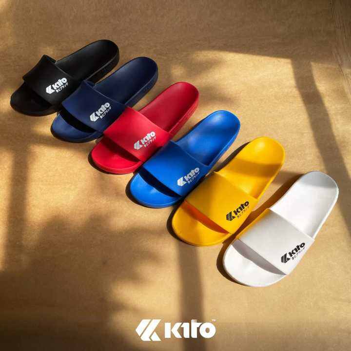 hot-item-รองเท้าแตะผู้ชายแบบสวม-kito-รุ่น-ah98-ครบสี-size-36-43