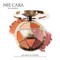 NEE CARA นีคาร่า อายแชโดว์ พาเลทอายแชโดว์ N138 9COLORS EYESHADOW PALETTE