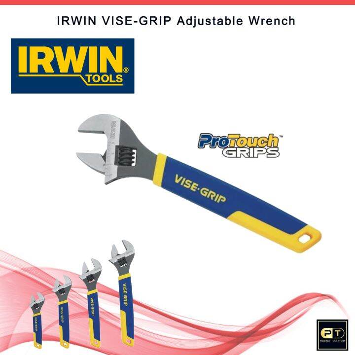 IRWIN VISEGRIP Adjustable Wrench Lazada
