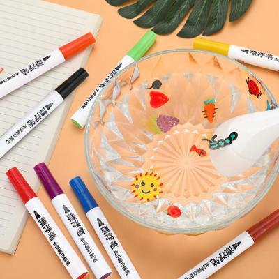 Magical Water Painting Pen 8Pcs School Classroom Whiteboard Pen Dry Erase White Board Marker ChildrenS Drawing Floating Pen Toy