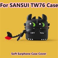 READY STOCK! For SANSUI TW76 Case Cool Tide Cartoon Series for SANSUI TW76 Casing Soft Earphone Case Cover