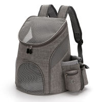 Portable Mesh Dog Pet Bag Breathable Dog Backpack Large Size Carrying Bag Outdoor Travel Pet Carrier Folding Pet Backpack
