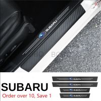 BOBO Subaru Subaru Xv Carbon Fiber Leather Threshold Strip Suitable For Subaru XV Impreza Sti Forester WRX BRZ GC8 99 ting