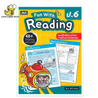 (In Stock) พร้อมส่ง หนังสือหัดอ่านภาษาอังกฤษ Fun with Reading  Phonics ป.6 (ธารปัญญา)