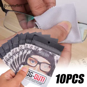 50Pcs Anti-Fog Wipes for Glasses Pre-moistened Antifog Lens Wipe