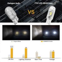 หลอดไฟ Led T10ไฟสัญญาณรถป้ายทะเบียนรถอ่านหนังสือภายในอุปกรณ์ตกแต่งรถยนต์ไฟโดม