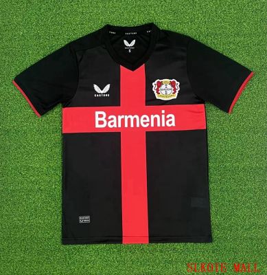 Leverkusen เสื้อเจอร์ซีย์ใส่อยู่บ้าน23/24คุณภาพแบบไทยสำหรับแฟนเสื้อแข่งฟุตบอล