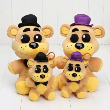 Fredbear Plush, Brown Bear FNAF Series Doll Plush Toys 7 Inch