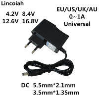 4.2โวลต์8.4โวลต์12.6โวลต์16.8โวลต์1A 1000MA acdc อะแดปเตอร์พาวเวอร์ซัพพลาย4.2 8.4 12.6 16.8โวลต์โวลต์ชาร์จสำหรับ18650แพ็ค