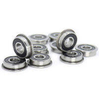 40Pcs แบริ่ง F695-2RS 5X13x4mm Flanged Miniature Deep Groove Ball แบริ่ง F695RS สำหรับ VORON Mobius 23 3D เครื่องพิมพ์