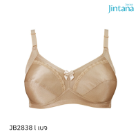 Jintana เสื้อชั้นใน (ไม่เสริมโครง) รุ่น Basic Bra รหัส JB2838 สีเบจ