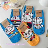 ?ถุงเท้า ถุงเท้าข้อสั้น ลายการ์ตูน Doraemon แพ็ค 5 คู่ 5 สี ขนาดเท้า 35-40 ใส่ได้ รูปถ่ายจากสินค้าจริง ถุงเท้าการ์ตูน ถุงเท้าน่ารัก พร้อมส่ง