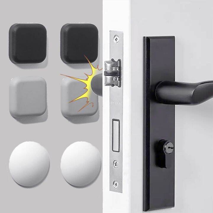 silicone-door-stopper-wall-protector-door-handle-bumpers-wall-mat-self-adhesive-mute-anti-shock-stickers-for-home-improvement-decorative-door-stops