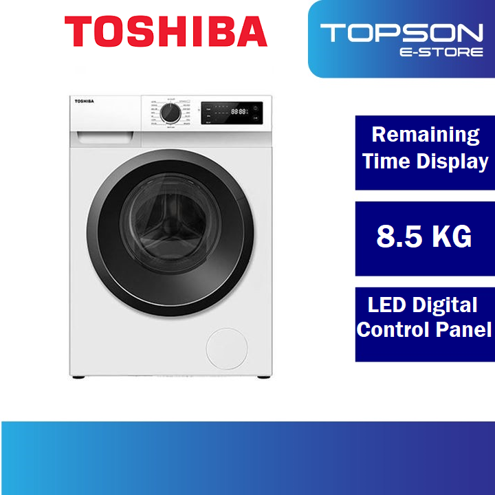 Toshiba 8.5KG INVERTER Front Load Automatic Washing Machine Washer TW