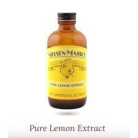 Nielsen-Massey Pure Lemon Extract 4 Oz. กลิ่นเลมอนสกัด (118 ml) (05-7151)