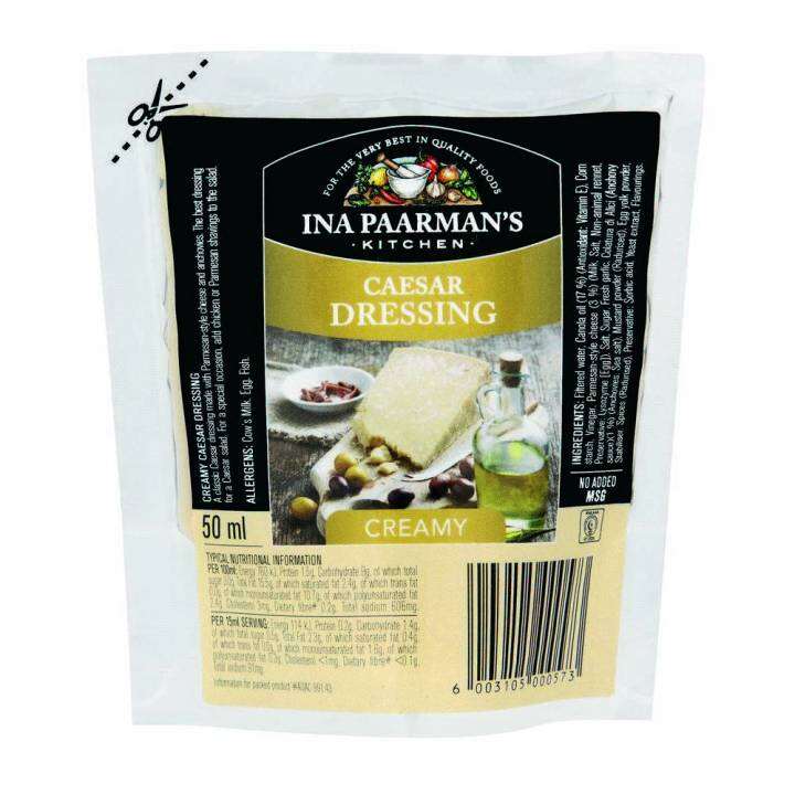 INA PAARMAN'S CAESAR DRESSING CREAMY 50ML Lazada