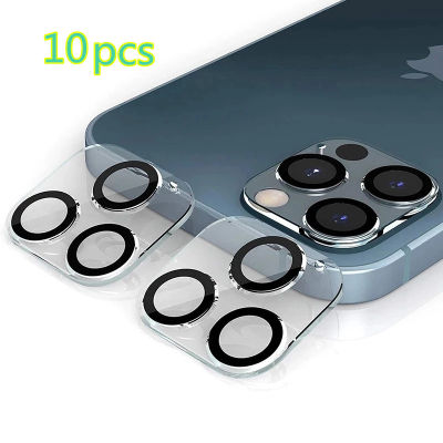 10PCS Camera Lens Protector For 13 12 Pro Max Tempered Glass on For 12mini 11 Pro max Camara Cover