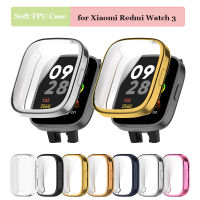 เคสป้องกันทีพียูอ่อนสำหรับ Redmi Watch 3คลุมทั้งหมดปกป้องหน้าจอสำหรับ Watch3 Xiaomi Redmi