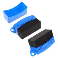 ○ Wax Tire Brush with High-Strength Sponge and Creative Design Ideal for Car Cleaning and Detailing