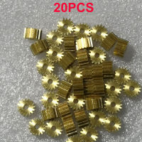 20PCS โมดูลัส 0.5M 7T/8T/9T/10T/11T/12T เกียร์มอเตอร์เพลาเกียร์ทองแดง Pinion สำหรับ DIY รุ่น RC ของเล่นเชื่อมต่อ-final1