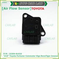 ***ราคาพิเศษ***ของใหม่ 100%  AIR FLOW SENSOR TOYOTA  " ตัวD " Toyota Fortuner Commuter Vigo  Revo Tiger Innova  รหัสแท้ :22204-0L010 พร้อมจัดส่ง