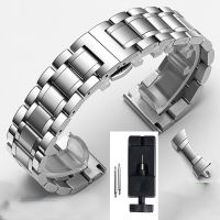 “：{ Solid Stainless Steel Watch Band For LONGINES Curved End Adapter Bracelet 12/14/15/16/17/18/19/20/21/22/24/26Mm Universal Strap