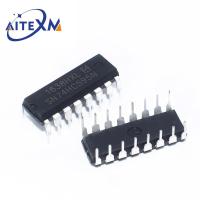 10ชิ้น SN74HC595N DIP16 SN74HC595จุ่ม74HC595N 74HC595ลงทะเบียน8BIT IC ที่มีการลงทะเบียน3แผงวงจรเอาท์พุท