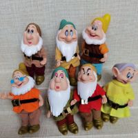 ┇☢ Seven Dwarfs Action Figure Toys 15cm Princess PVC dolls collection toys for kids birthday gift