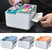 Automobile Armrest Storage Box Organizer Of General Car Armrest Car Console Paper Mobile Phone Water Cup Storage Rear Seat Frame