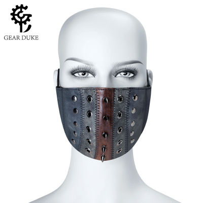 Steampunk Party Color Block Protective Mask With Filter Dustproof Pm 25000 Halloween Adult Face Mask