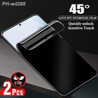 2PCS Anti-Spy Hydrogel Film For Xiaomi Redmi Note 10 Pro 11 9 8 Pro Private Glass For Redmi Note 11S 10T 10S 9T 9S 8T 7 Glass