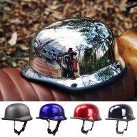 Retro Moto Casco เยอรมัน Vintage รถจักรยานยนต์สกู๊ตเตอร์หน้ากากสไตล์เยอรมันหมวกกันน็อกขี่มอเตอร์ไซด์ Chopper Capacete