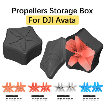 สำหรับ DJI Avata จมูก2925วินาทีเปลี่ยนใบพัดกรณีการจัดเก็บใบพายป้องกันการล่มสลายกล่องป้องกันแบบพกพากล่องอุปกรณ์เสริม