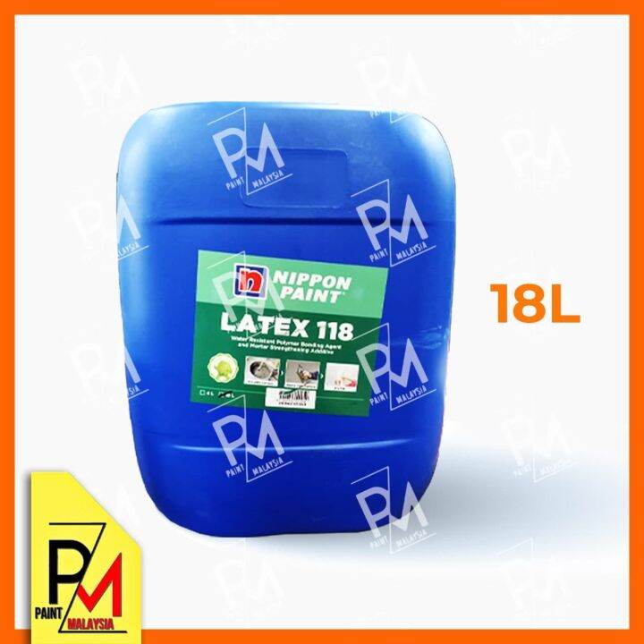 NIPPON PAINT Latex 118 Multi Function Water Resistant Bonding Agent 18