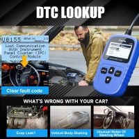 VDIAGTOOL VD10 OBD Scanner Turn Off Engine Light Diagnostic Tool Battery Test Car Scanner DTC Lookup I/M Readiness 6 Languages