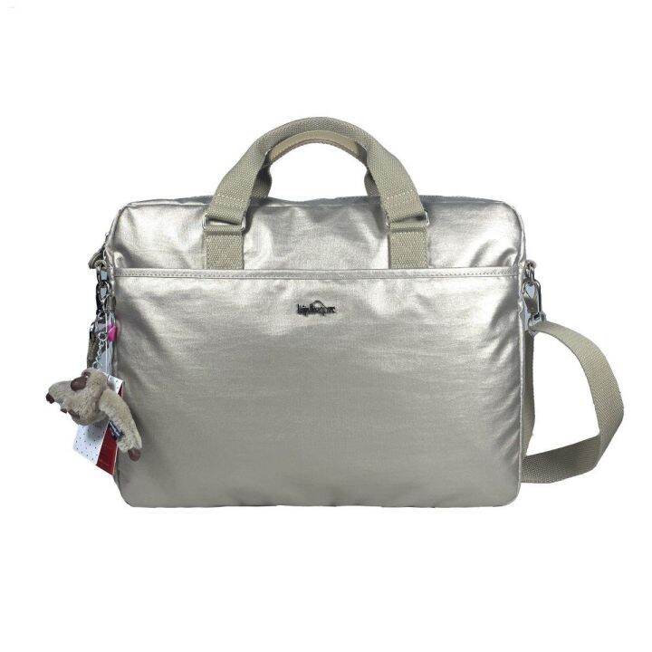 Kipling 2023ของแท้ลิงกระเป๋าแล็ปท็อปกระเป๋าเอกสารกันน้ำกระเป๋าไหล่เอียง
