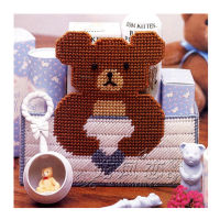 20 x 7.5 x 18cm bear box embroidery kit DIY handmade craft set Crocheting knitting needlework supplie