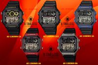 CASIO รุ่น AE-1300,AE-1300WH / AE-1300WH-1A,AE-1300WH-1A2,AE-1300WH-2A,AE-1300WH-4A,AE-1300WH-8A ของแท้100% รับประกัน1ปี