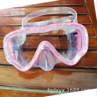 เด็กหน้ากากดำน้ำ ซิลิโคนมืออาชีพ ป้องกันหมอกแว่นตาดำน้ำ กลางแจ้งหน้ากากดำน้ำ ว่ายน้ำ แว่นตา