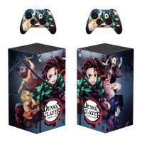 เคสสำหรับ Xbox สติ๊กเกอร์สกิน Demon Slayer Kimetsu No Yaiba,ตัวควบคุม X คอนโซล Xbox Series Xbox Series สติ๊กเกอร์สกินไวนิล