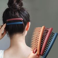 【CC】 15 Teeth Matte Color Hair Comb Clip Styling Accessories Broken Hairpins Headdress Wedding Jewelry