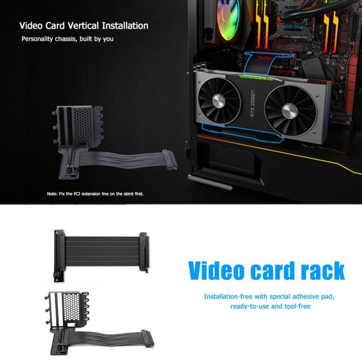 graphics-card-holder-pc-case-stand-for-phanteks-vertical-stand-desktop-for-7-pci-chassis-video-card-extension-mounting-bracket