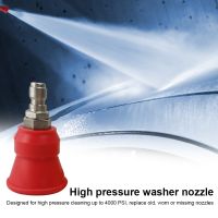 【LZ】㍿♂▩  Alta Pressão Bico Pistola de Água à Prova de Respingo Bainha Aço Inoxidável Pressão Washer Dicas 1/4 Quick Plug Wash Gun Adapter