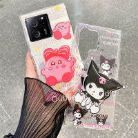 เคสโทรศัพท์ สำหรับ Xiaomi 13 Lite 13T Pro Redmi 12 12C Note 12 Pro + Plus 5G 4G เคส ดีไซน์ใหม่ Kuromi Kirby ซิลิโคนใสเคสนิ่มพร้อมที่ตั้งการ์ตูน Case 2023