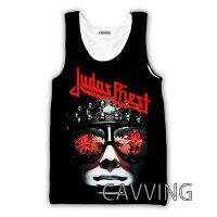 พัง3D พิมพ์ Judas นักบวชวงร็อคหนึ่งตัวถังฮาราจูกุเสื้อกั๊กฤดูร้อนเสื้อกล้ามเสื้อสตรีสำหรับผู้ชายผู้หญิง