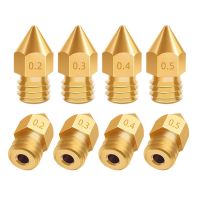 【CC】✴◙✒  5/10PCS 1.75mm MK8 Printer Nozzle Extruder Printing A8 A8  Ender 3 3S CR10 Parts