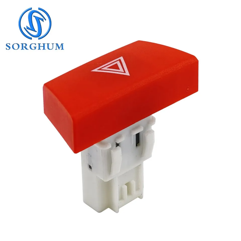 6490.NG Emergency Hazard Warning Indicator Light Switch for Toyota Aygo Mk1  Peugeot 107 Citroen C1 6490 NG 6490NG Red Button