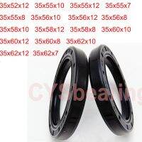 2Pc TC Oil Seal Skeleton Spring NBR 35x55x10 35x55x12 35x55x8 35x56x10 35x62x10 35x62x12 35x62x7MM Black Nitrile Shaft Gasket Gas Stove Parts Accessor